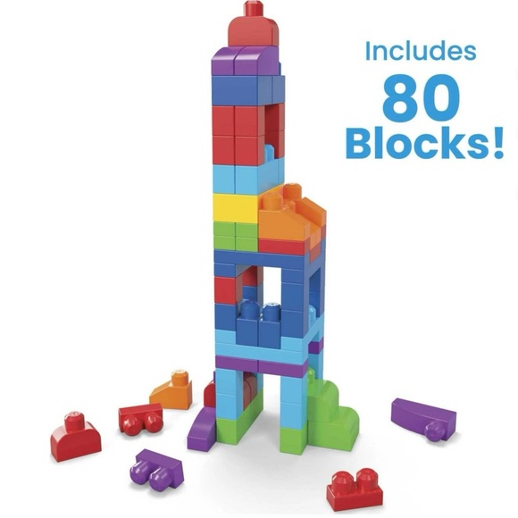 Fisher-Price Mega Bloks Big Building Bag NWOT - Picture 7 of 10